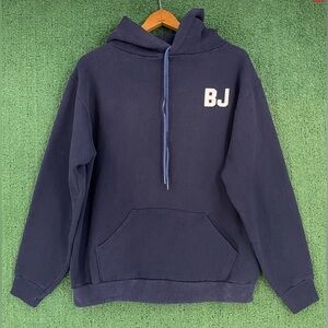 Vintage 70’s Russell Athletic Gold Tag BJ Stitched Navy Hoodie Men’s SZ Medium